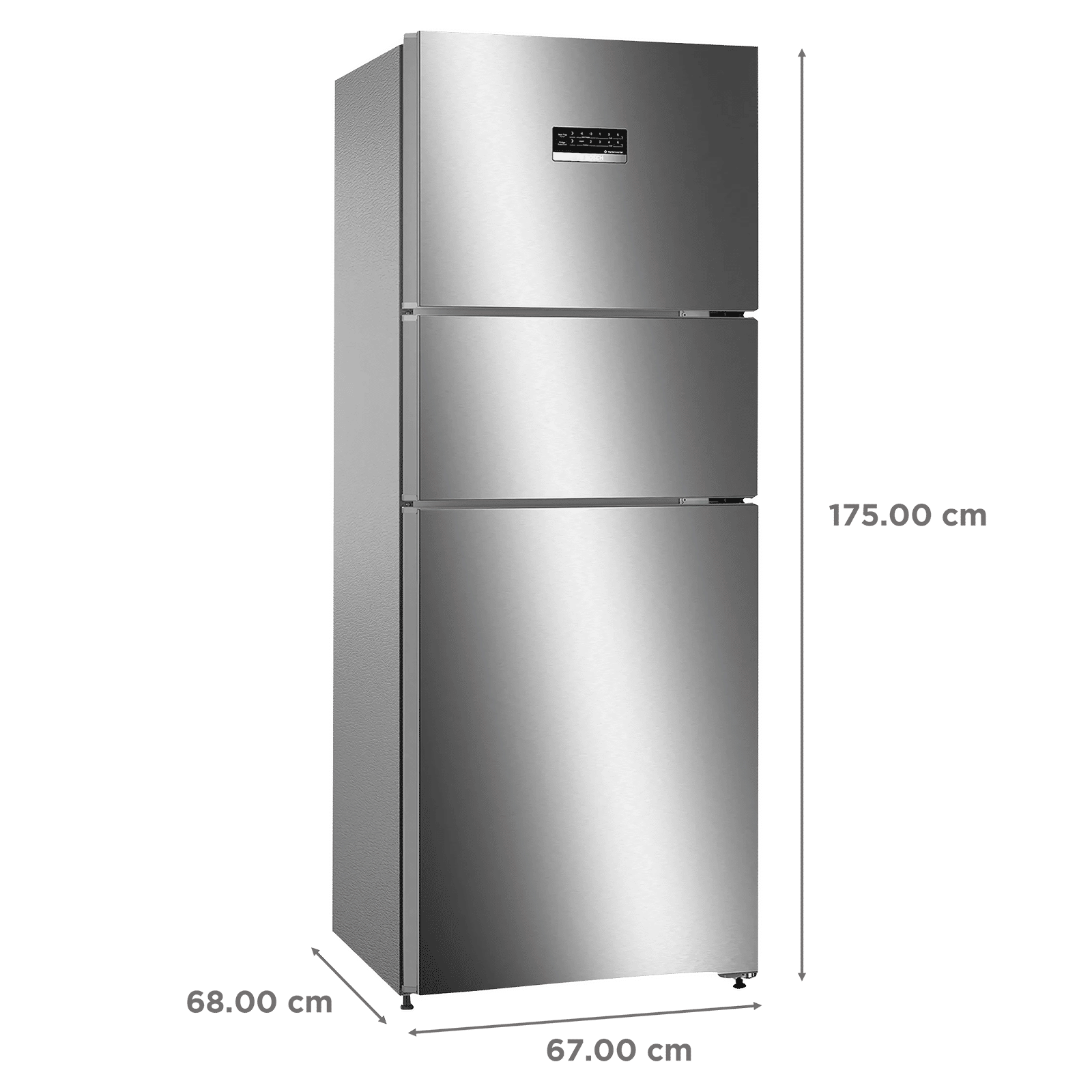 Buy BOSCH Series 4 303 Litres Frost Free Triple Door Convertible